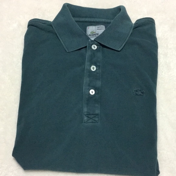 lacoste vintage polo